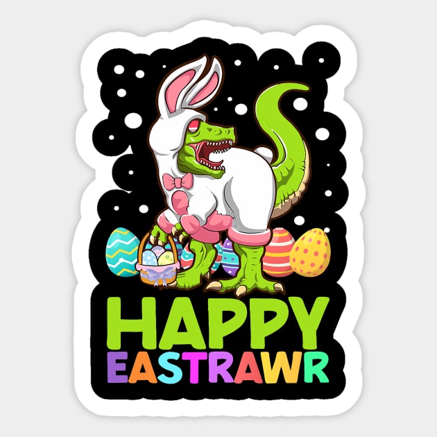 Happy Eastrawr Easter Sunday Sticker by omorihisoka